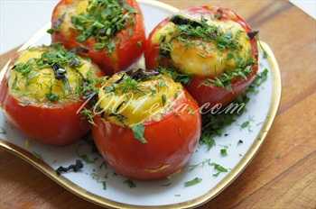 Омлет в помидоре “Завтрак для любимого”: рецепт с пошаговым фото