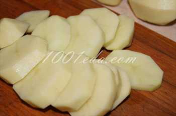 Картофель под грибным соусом: рецепт с пошаговым фото