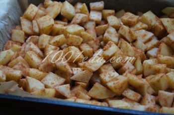 Картофель с сыром, жаренный в духовке: рецепт с пошаговым фото