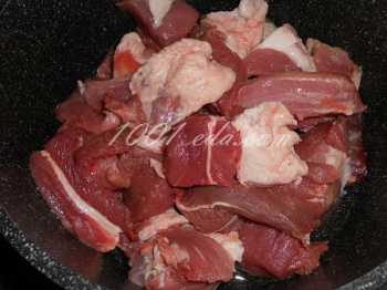 Мясо в томатном соусе с маринованным луком: рецепт с пошаговым фото