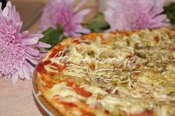 Овощная пицца ультрабыстрого приготовления: рецепт с пошаговым фото
