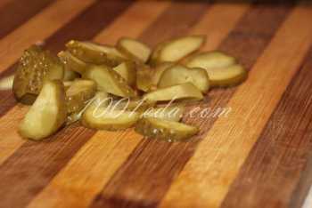 Салат из куриных сердечек с шампиньонами: рецепт с пошаговым с фото