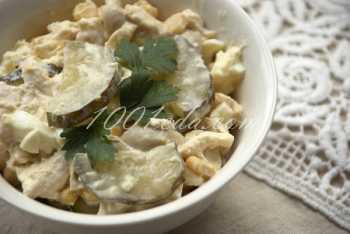 Салат с курицей по-киевски: рецепт с пошаговым фото