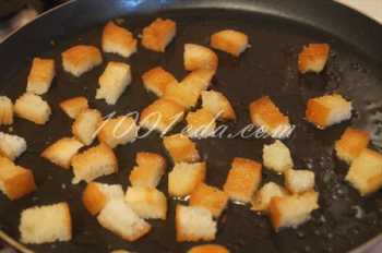 Салат с сухариками и крабовыми палочками: рецепт с пошаговым фото