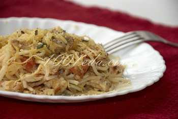 Спагетти с курицей: рецепт с пошаговым фото