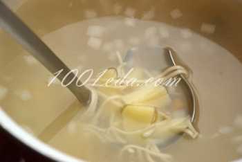 Суп с лапшой и шпинатом: рецепт с пошаговым фото
