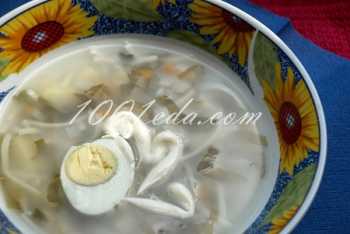 Суп с лапшой и шпинатом: рецепт с пошаговым фото